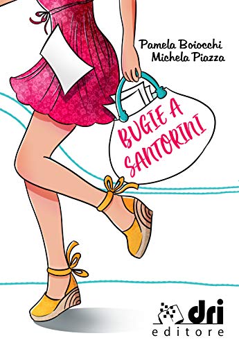 copertina del libro bugie a santorini