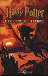 copertina del libro harry potter e l'ordine della fenice
