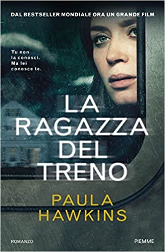 Copertina libro "la ragazza del treno"