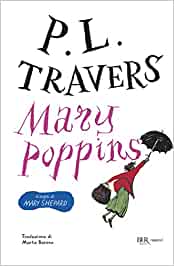 copertina del libro mary poppins