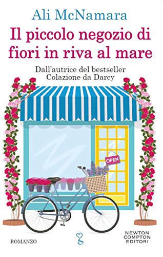 copertina del libro il piccolo negozio di fiori in riva al mare