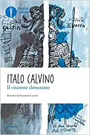 copertina del libro il visconte dimezzato