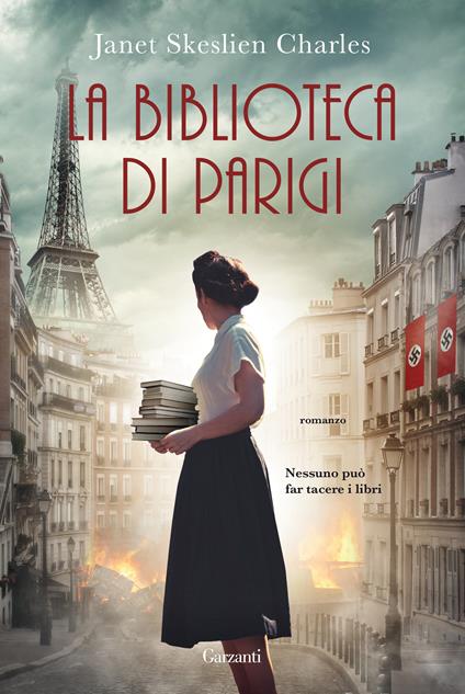 copertina libro la biblioteca di Parigi