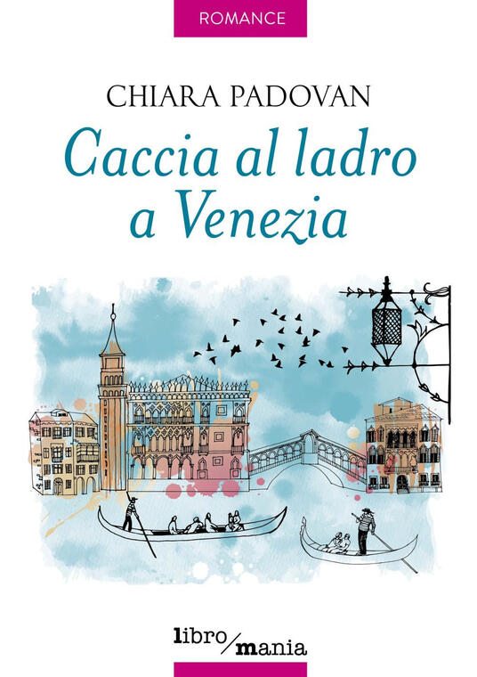 copertina del libro caccia al ladro a venezia