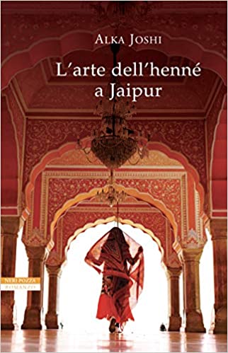 copertina del libro l'arte dell'hennè a jaipur